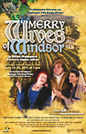 Shakespeare Kelowna poster for The Merry Wives of Windsor